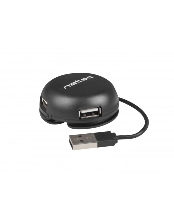 natec Hub USB 4 porty Bumblebee USB 2.0 czarny nr 2
