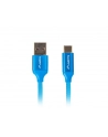 lanberg Kabel Premium USB CM - AM 2.0 1m niebieski 5A, pełna miedź - nr 9