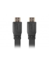 lanberg Kabel HDMI-HDMI v2.0 1.8m czarny płaski 4K 60Hz, pełna miedź - nr 14