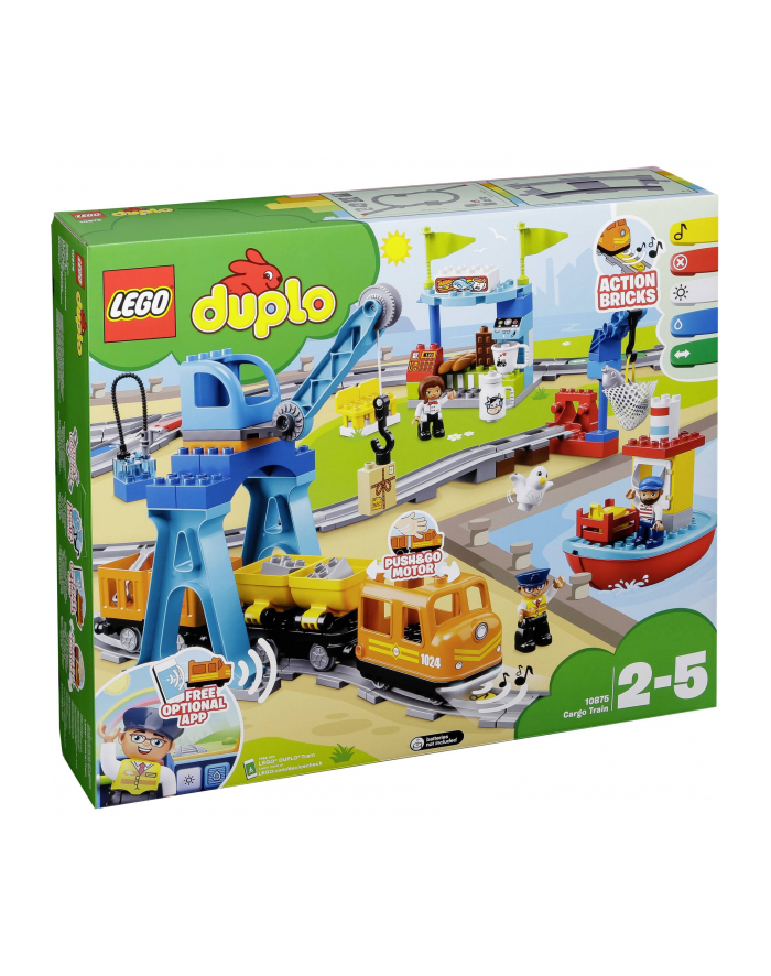 LEGO 10875 DUPLO Pociąg towarowy p2 główny