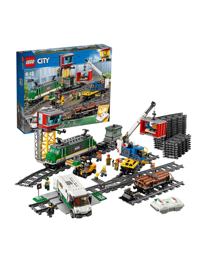 LEGO 60198 CITY Pociąg towarowy p2 główny