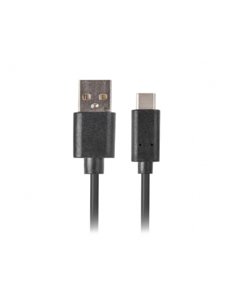 lanberg Kabel USB CM - AM 2.0 1m czarny QC 3.0, pełna miedź