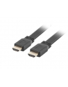 lanberg Kabel HDMI-HDMI v2.0 1.8m czarny płaski 4K 60Hz, pełna miedź - nr 13
