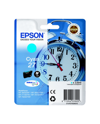 epson Tusz T2702 Niebieski 3.6ml do WF-3620/7110/7610
