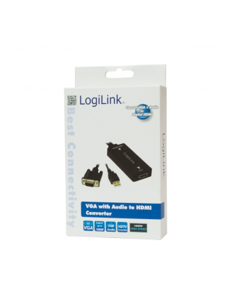 logilink Konwerter VGA do HDMI z audio