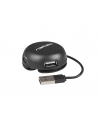 natec Hub USB 4 porty Bumblebee USB 2.0 czarny - nr 10