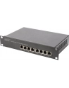 digitus Switch niezarządzalny Gigabit 10 cali Rack 8-portów, 8x10/100/1000Mbps PoE+ af/at 96W - nr 23