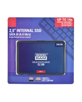 goodram Dysk SSD CL100 G2 240GB  SATA3 2,5