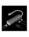 logilink Hub USB 3.0 3 porty z czytnikiem kart - nr 10