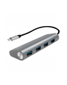 logilink Hub 4xUSB 3.1, USB-C, aluminiowa obudowa - nr 1