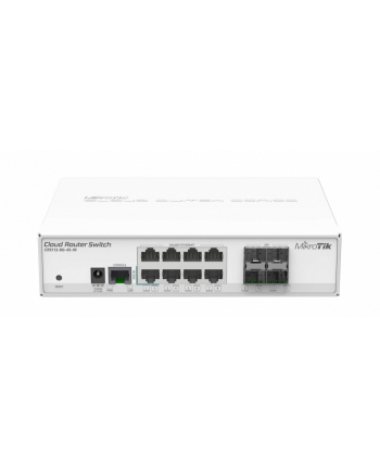 mikrotik Smart switch CRS112-8P-4S-IN 8X GB , 4X SFP CAGES, 400MHZ CPU, 128MB RAM,