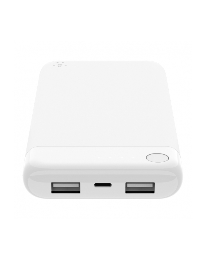 belkin Power Bank BoostCharge 10k + Lightning + kabel biały główny