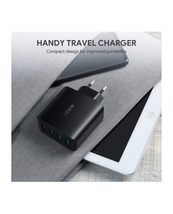 aukey Ultraszybka ładowarka sieciowa PA-T18 4xUSB Quick Charge 3.0 10.2A 42W