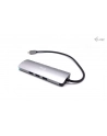 i-tec USB-C Metal Nano Stacja Dokująca 1x HDMI 4K Ultra HD 3840 x 2016 @ 30Hz 1x czytnik SD 1x czytnik micro SD 1x Ethernet GLAN RJ-45 port 1x - nr 22