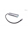 i-tec USB-C Metal Nano Stacja Dokująca 1x HDMI 4K Ultra HD 3840 x 2016 @ 30Hz 1x czytnik SD 1x czytnik micro SD 1x Ethernet GLAN RJ-45 port 1x - nr 23