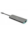 i-tec USB-C Metal Nano Stacja Dokująca 1x HDMI 4K Ultra HD 3840 x 2016 @ 30Hz 1x czytnik SD 1x czytnik micro SD 1x Ethernet GLAN RJ-45 port 1x - nr 40