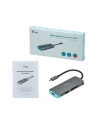 i-tec USB-C Metal Nano Stacja Dokująca 1x HDMI 4K Ultra HD 3840 x 2016 @ 30Hz 1x czytnik SD 1x  czytnik micro SD 3x USB 3.0 1x USB-C Power D - nr 17