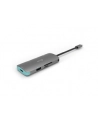 i-tec USB-C Metal Nano Stacja Dokująca 1x HDMI 4K Ultra HD 3840 x 2016 @ 30Hz 1x czytnik SD 1x  czytnik micro SD 3x USB 3.0 1x USB-C Power D - nr 19