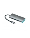 i-tec USB-C Metal Nano Stacja Dokująca 1x HDMI 4K Ultra HD 3840 x 2016 @ 30Hz 1x czytnik SD 1x  czytnik micro SD 3x USB 3.0 1x USB-C Power D - nr 21