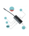 i-tec USB-C Metal Nano Stacja Dokująca 1x HDMI 4K Ultra HD 3840 x 2016 @ 30Hz 1x czytnik SD 1x  czytnik micro SD 3x USB 3.0 1x USB-C Power D - nr 29
