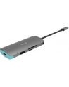 i-tec USB-C Metal Nano Stacja Dokująca 1x HDMI 4K Ultra HD 3840 x 2016 @ 30Hz 1x czytnik SD 1x  czytnik micro SD 3x USB 3.0 1x USB-C Power D - nr 44