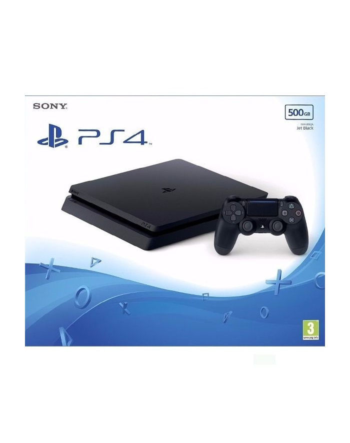 sony Konsola Playstation 4 500GB Slim Czarna główny