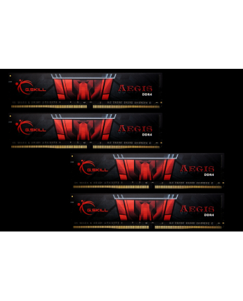 g.skill Pamięć RAM DDR4 64GB (4x16GB) Aegis 2400MHz CL15 XMP2