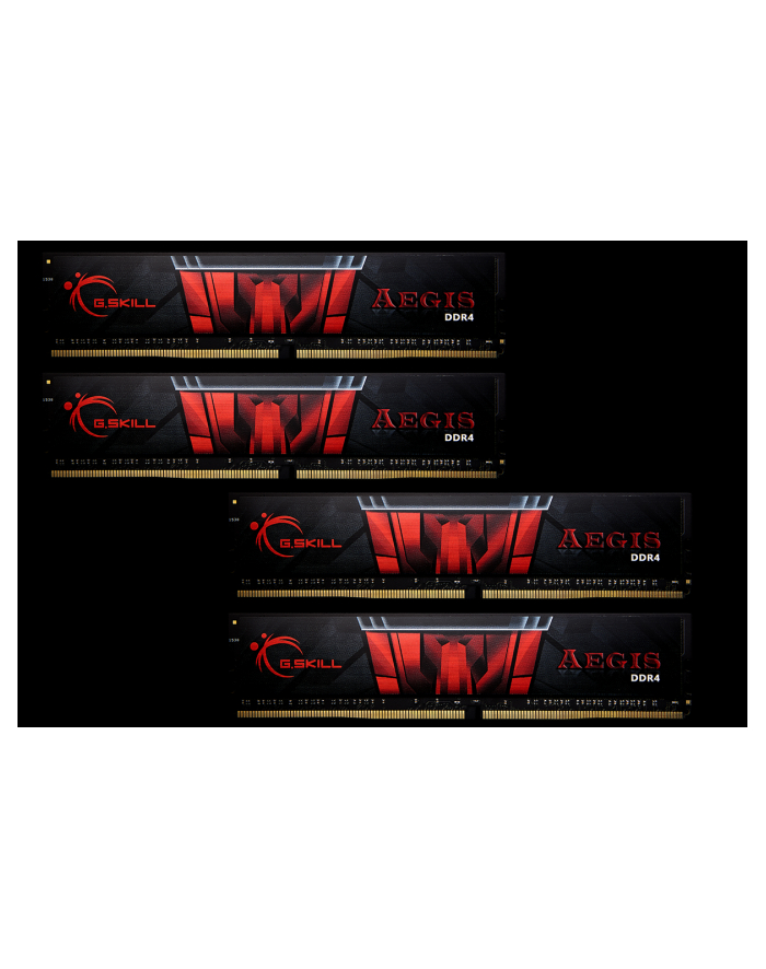 g.skill Pamięć RAM DDR4 64GB (4x16GB) Aegis 2400MHz CL15 XMP2 główny