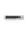 zyxel Przełącznik GS1005-HP 5 Port Gigabit PoE+ unmanaged desktop 60W - nr 1