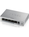 zyxel Przełącznik GS1005-HP 5 Port Gigabit PoE+ unmanaged desktop 60W - nr 35