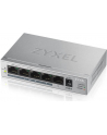 zyxel Przełącznik GS1005-HP 5 Port Gigabit PoE+ unmanaged desktop 60W - nr 42