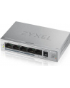 zyxel Przełącznik GS1005-HP 5 Port Gigabit PoE+ unmanaged desktop 60W - nr 79