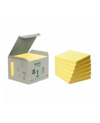 3m Bloczki ekologiczne Post-it 77x77mm 6 bloków po 100 sztuk 654-1B nr 2