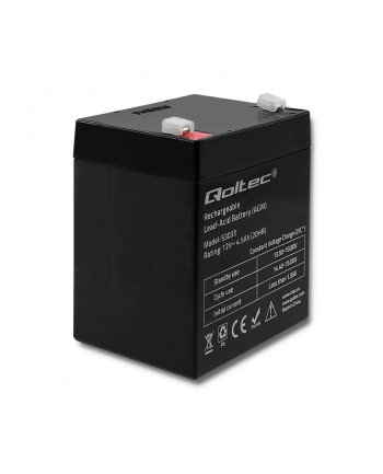 qoltec Akumulator AGM | 12V | 4.5Ah | max.1.35A nr 1