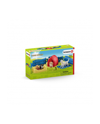 schleich SLH 42480 Szczeniak z posłaniem