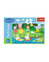 Puzzle 60el Świnka Pepa- wakacyjna zabawa 17326 TREFL - nr 4