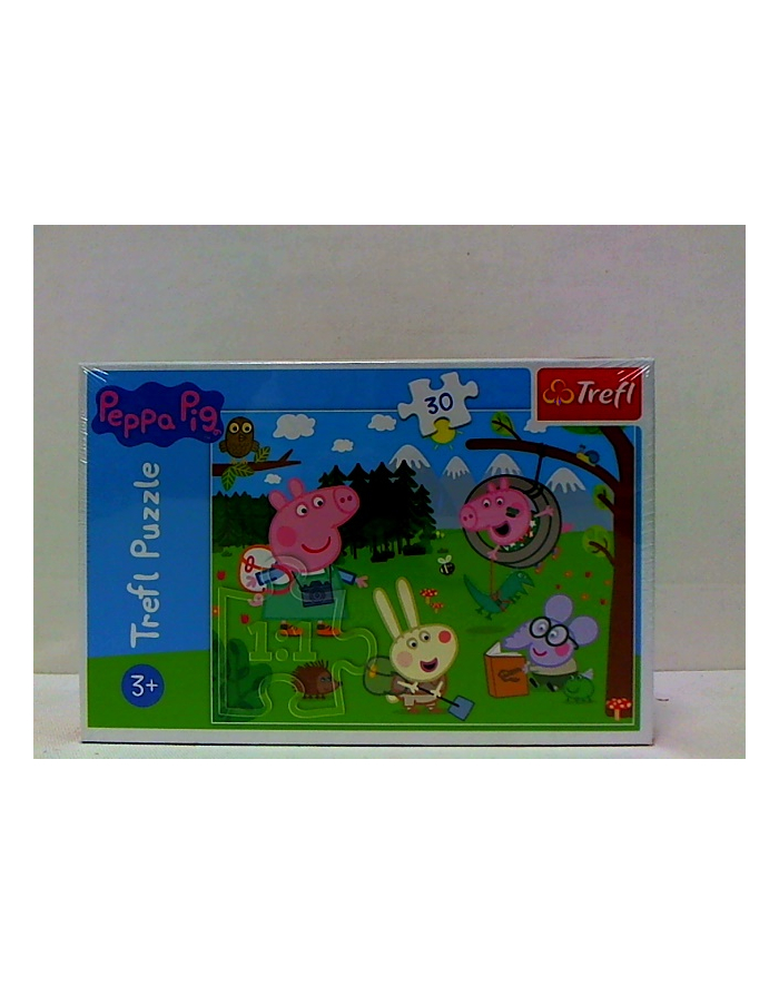 Puzzle 30el Świnka Peppa- Leśna wyprawa 18245 TREFL główny