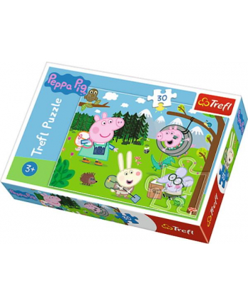 Puzzle 30el Świnka Peppa- Leśna wyprawa 18245 TREFL nr 2