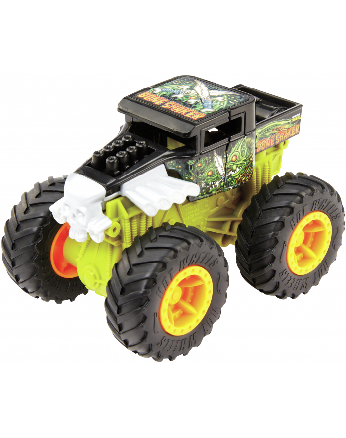 HW Monster Trucks Pojazd z kraksą 1:43 GCF94 MATTEL mix główny