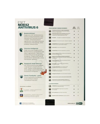 ESET NOD32 ANTIVIRUS 4.0 - 1 STAN/12M nr 2
