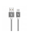 tb Kabel USB-USB C 1.5m szary sznurek - nr 3