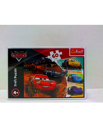Puzzle 60el Cars 3 Zygzak McQueen z przyjaciółmi 17327 Trefl