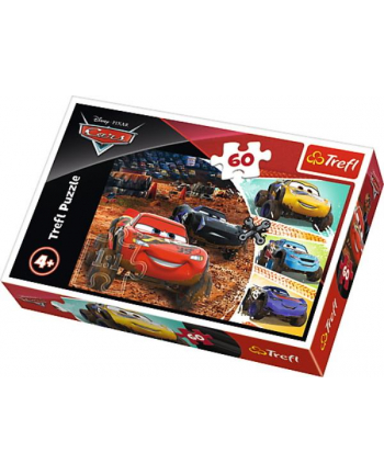 Puzzle 60el Cars 3 Zygzak McQueen z przyjaciółmi 17327 Trefl