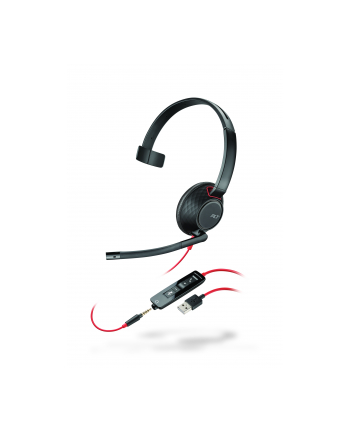 plantronics Słuchawki BLACKWIRE C5210, USB-A, WW