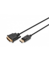 assmann Kabel DisplayPort z zatrzaskiem 1080p 60Hz FHD Typ DP/DVI-D (24+1) M/M 3m - nr 23