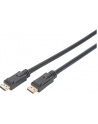 assmann Kabel połączeniowy DisplayPort z zatrzaskami 4K 60Hz UHD Typ DP/DP M/M czarny 20m - nr 14