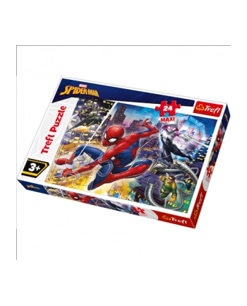 Puzzle 24-Maxi Nieustraszony Spider- Man 142869TREFL nr 1