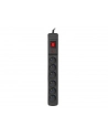 armac Listwa przeciwprzepięciowa Multi M6 10m czarna (6 gniazd) - nr 2