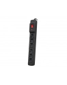 armac Listwa przeciwprzepięciowa Multi M6 10m czarna (6 gniazd) - nr 6