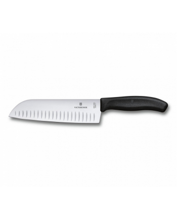 victorinox Nóż Santoku z szerokim ostrzem, 17 cm, czarny 6.8523.17B